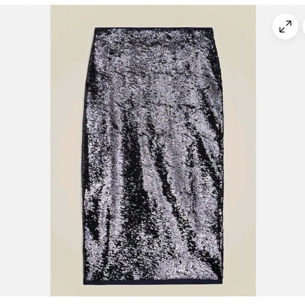 J.CREW NWT sequin pencil skirt